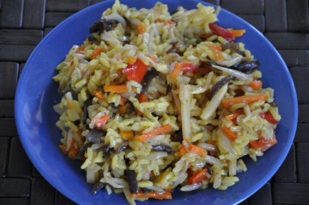 Przepis  ryż z warzywami i ziołami przepis