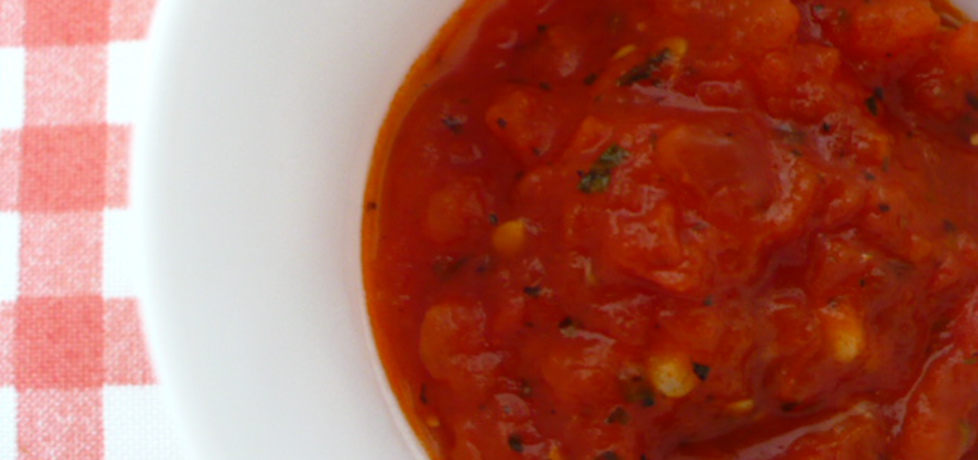 Ostry sos pomidorowy (autor: dorota76)