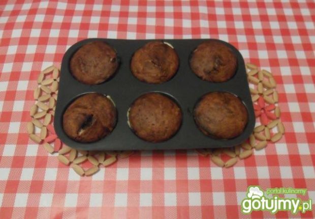 Przepis  muffinki z waniliową niespodzianką przepis