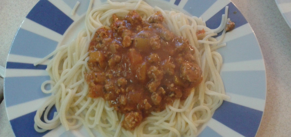 Spaghetti z sosem bolońskim (autor: malgorzata