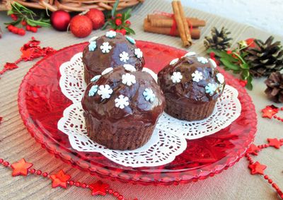 Muffinki świąteczne