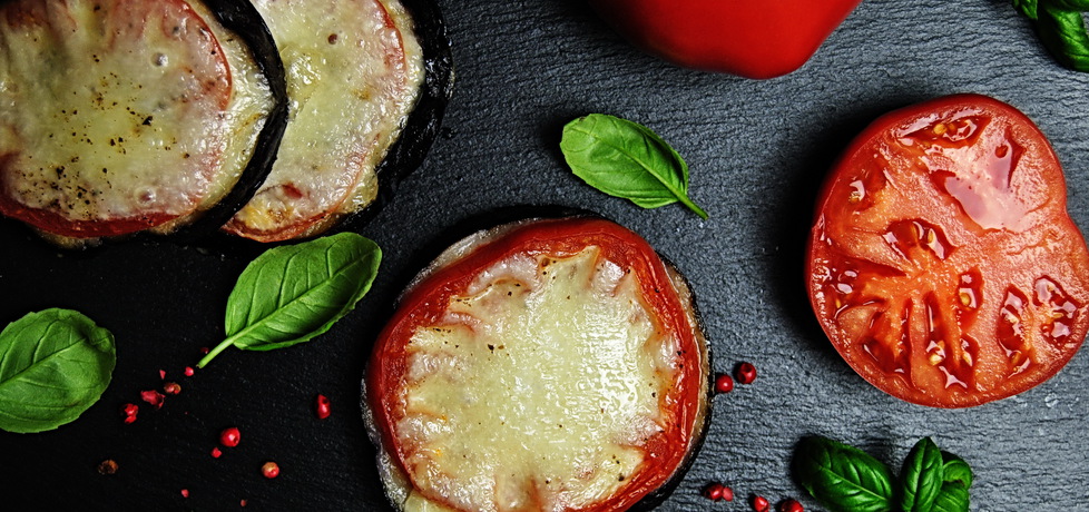 Pieczone koreczki z bakłażanów i pomidorów (autor: rng
