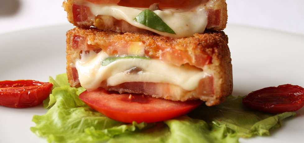 'alla burger' z pomidora, mozzarelli e anchois (autor: iwonadd ...