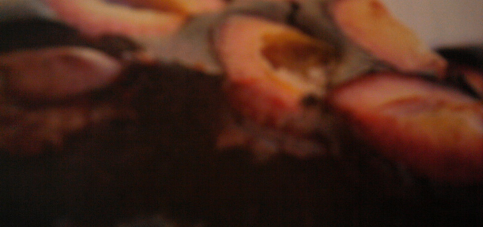 Torcik czekoladowy ze śliwkami (autor: aeksandra)