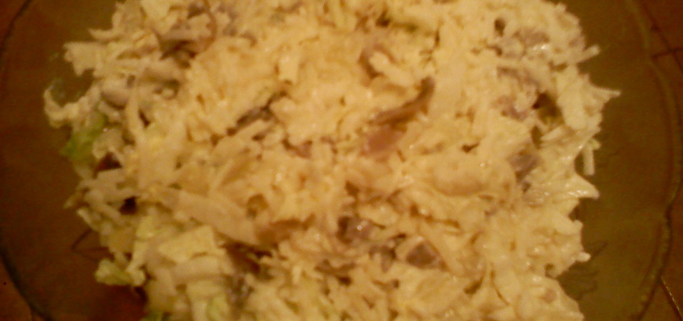 Sałatka z kapusta pekińską i makaronem ryżowym (autor: mar3sta ...