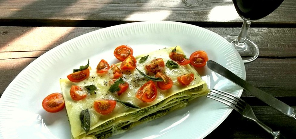 lasagne z pesto z rukoli (autor: caralajna)