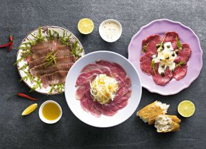 Carpaccio z tuńczyka  prosty przepis i składniki