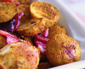 Pieczone ziemniaki curry  prosty przepis i składniki
