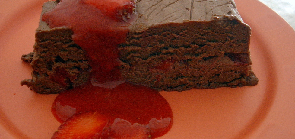 Krem czekoladowy z truskawkami (autor: borgia)
