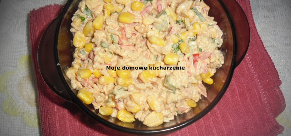 Sałatka ryżowa po węgiersku (autor: bozena6)