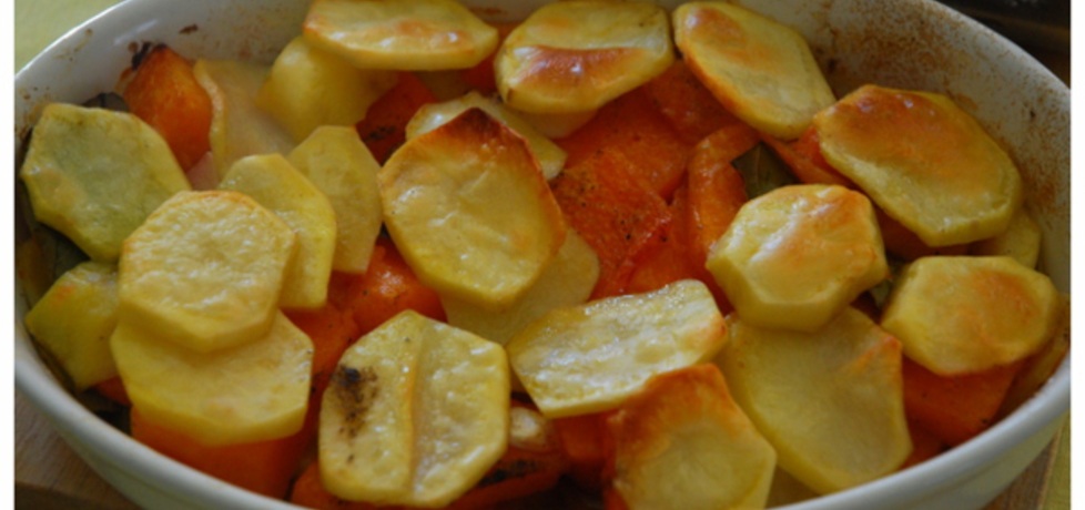 Ziemniaki pieczone z marynowaną dynią (autor: brenia ...