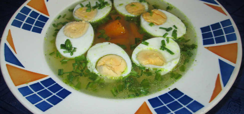 Zupa szczypiorkowa z jajkiem (autor: katarzyna40)