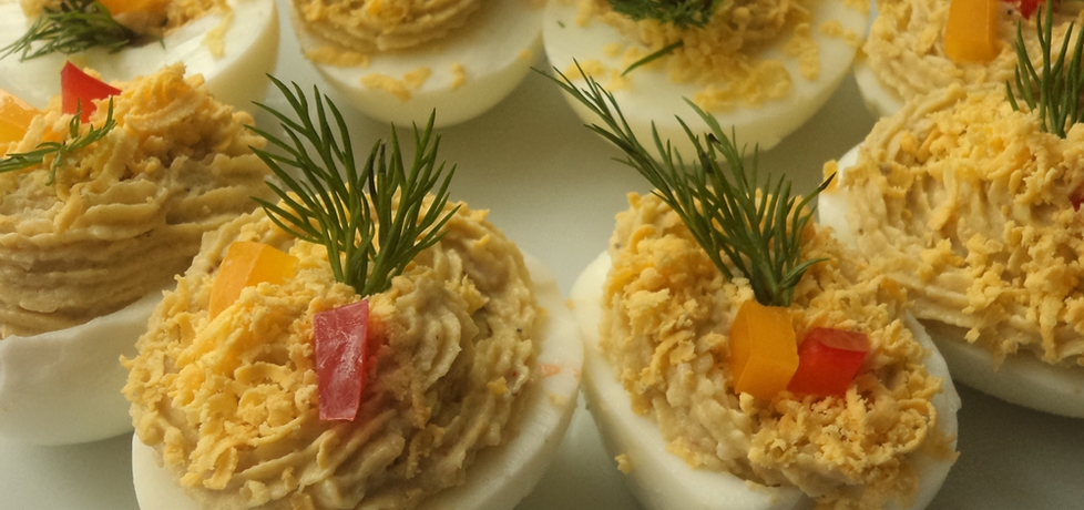 Nadziewane jaja masą z awokado (autor: smacznab ...