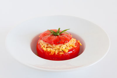 Zapiekane, nadziewane pomidory
