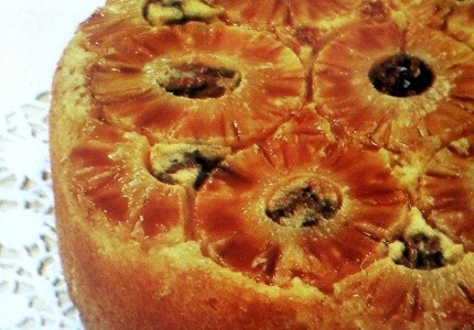 Ciasto ananasowe-ucierane