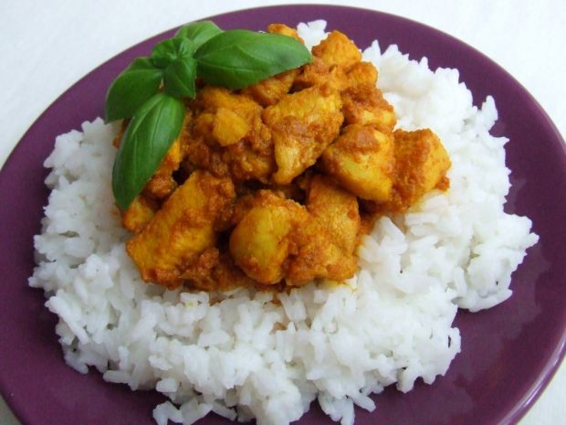Przepis  kurczak curry na ostro przepis