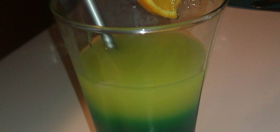 Drink niebiesko  pomarańczowy (autor: emme)