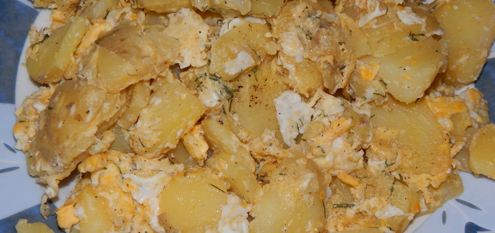 Ziemniaki młode zasmażane z jajkami (autor: habibi ...