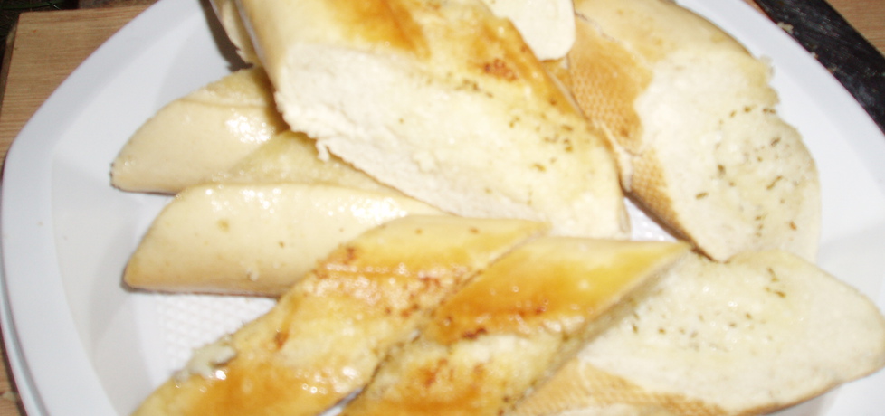 Bagietki z masłem czosnkowym z grilla (autor: gosia18 ...