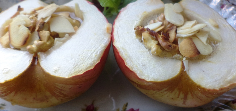 Jabłuszko pieczone z miodem i orzechami (autor: przepisy
