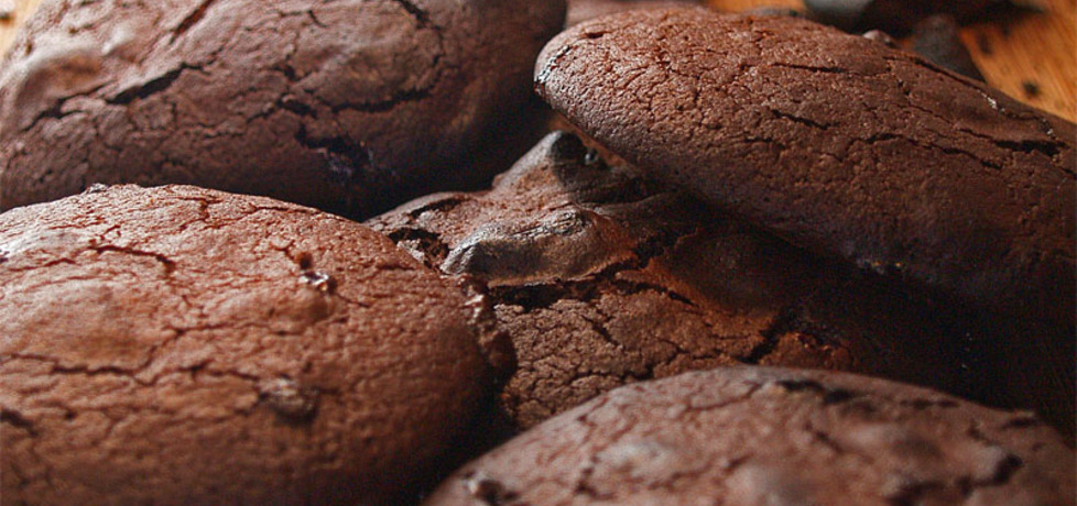 Ciastka podwójnie czekoladowe z bakaliami (autor: ali ...