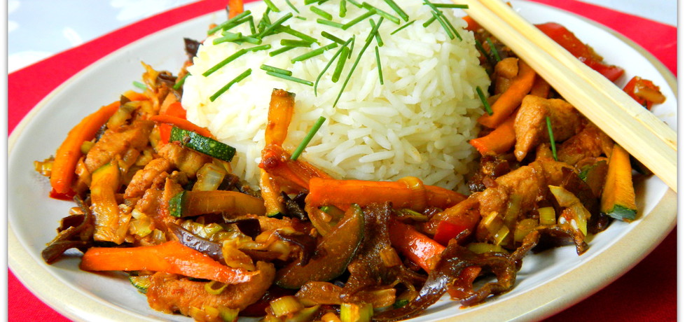 Chińska potrawka z ryżem (autor: czarrna)