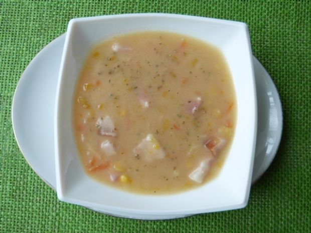 Przepis  zupa grochowa z boczkiem przepis