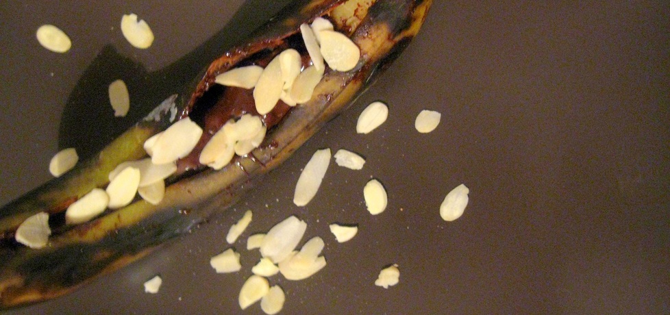 Pieczone banany z czekoladą (autor: pyszota)
