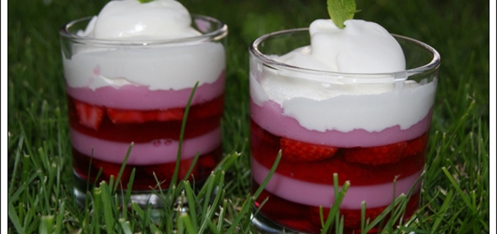 Deser jogurtowy z galaretką (autor: kulinarna-ja)