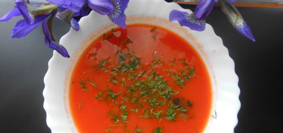 Zupa pomidorowa z mleczkiem kokosowym (autor: smacznab ...