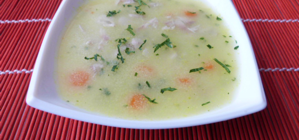 Lekka zupa z kaszą manną (autor: renatazet)