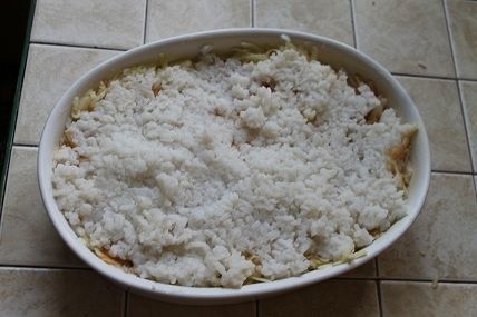 Przepis  ryż zapiekany z jabłkiem przepis