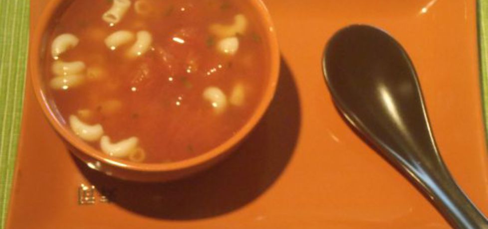 Zupa pomidorowa z pomidorów z puszki (autor: magula ...