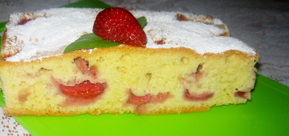 Ciasto na oleju z owocami (autor: katarzynka455)