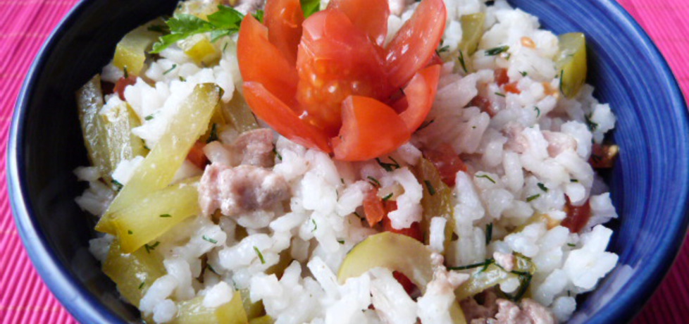 Sałatka z ryżu, jarzyn i konserwy rybnej (autor: renatazet ...
