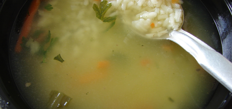 Zupa z ryżem i marchewką (autor: motorek)