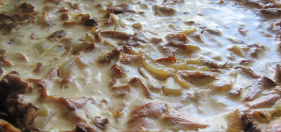 Kartoflana tarta z kurkami w śmietanie (autor: jolantaps ...