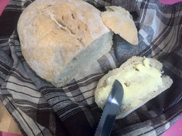 Przepis  toskański chleb bez soli przepis