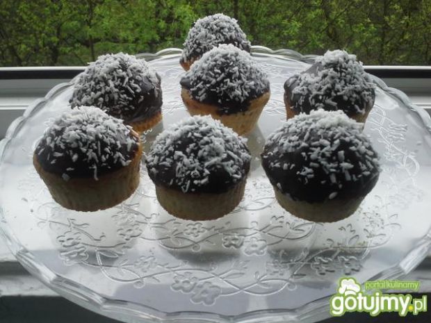 Przepis  muffinki czekoladowo- kokosowe przepis