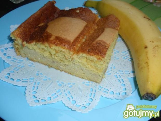 Przepis  ciasto serowo bananowe przepis