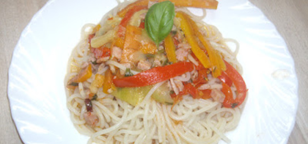 Spaghetti z warzywami (autor: elexis)