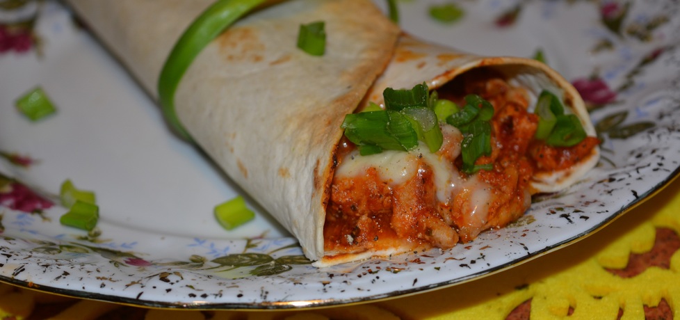 Burrito z mięsem mielonym (autor: wafelek2601)