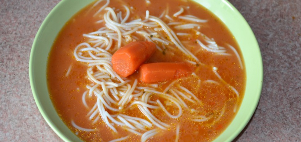 Zupa pomidorowa na żoładkach z kurczaka (autor: karolinka111 ...