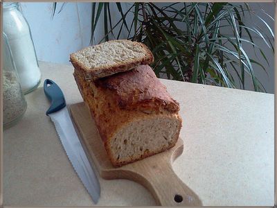 Chleb z nutką miodu i orzechów na zakwasie