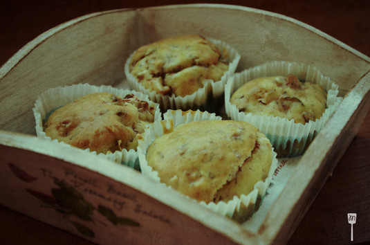 Wytrawne muffinki z szynką