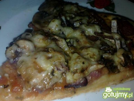 Przepis  pizza spinata zub3r'a przepis