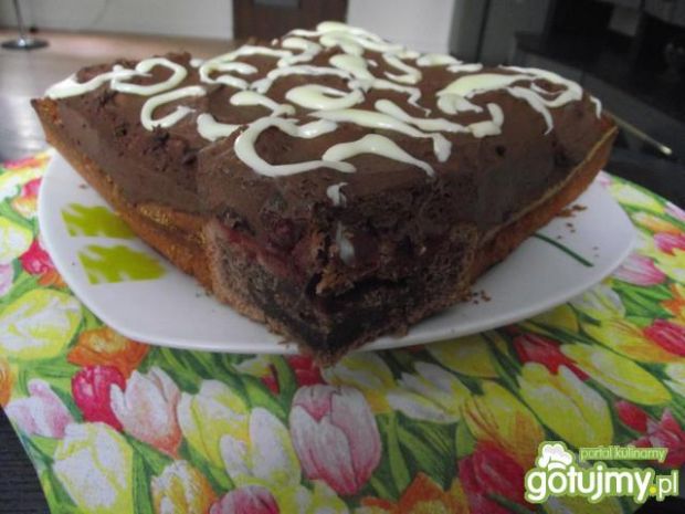 Przepis  ciasto czekoladowo-majonezowe przepis