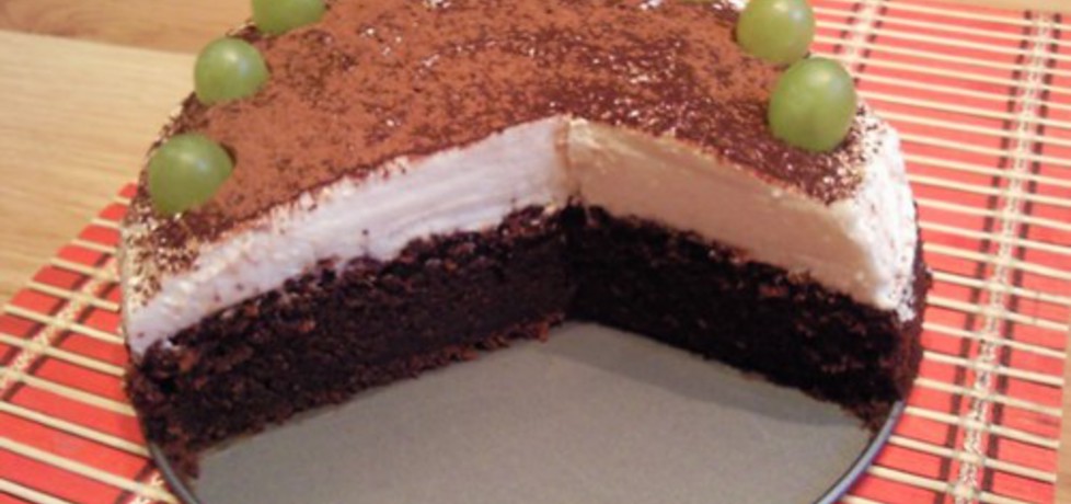 Wilgotne ciasto czekoladowe z winogronem (autor: iwusia ...