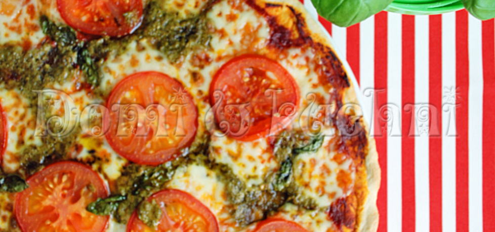 Pizza caprese (autor: domaskowa)