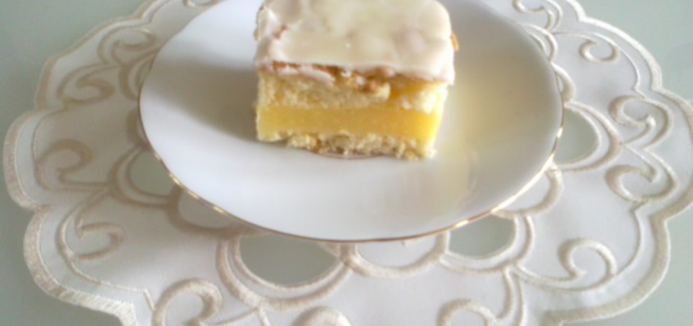 Ciasto z masą cytrynową i lukrem (autor: megg)